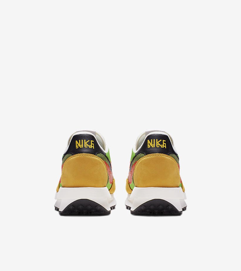 Nike x Sacai LDWaffle Yellow Green | ONE-FLOW ™